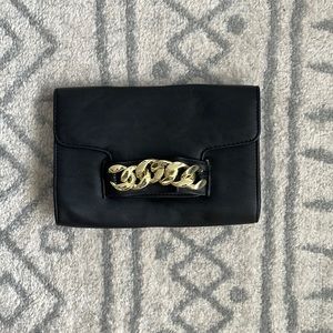 Black clutch/crossbody bag
